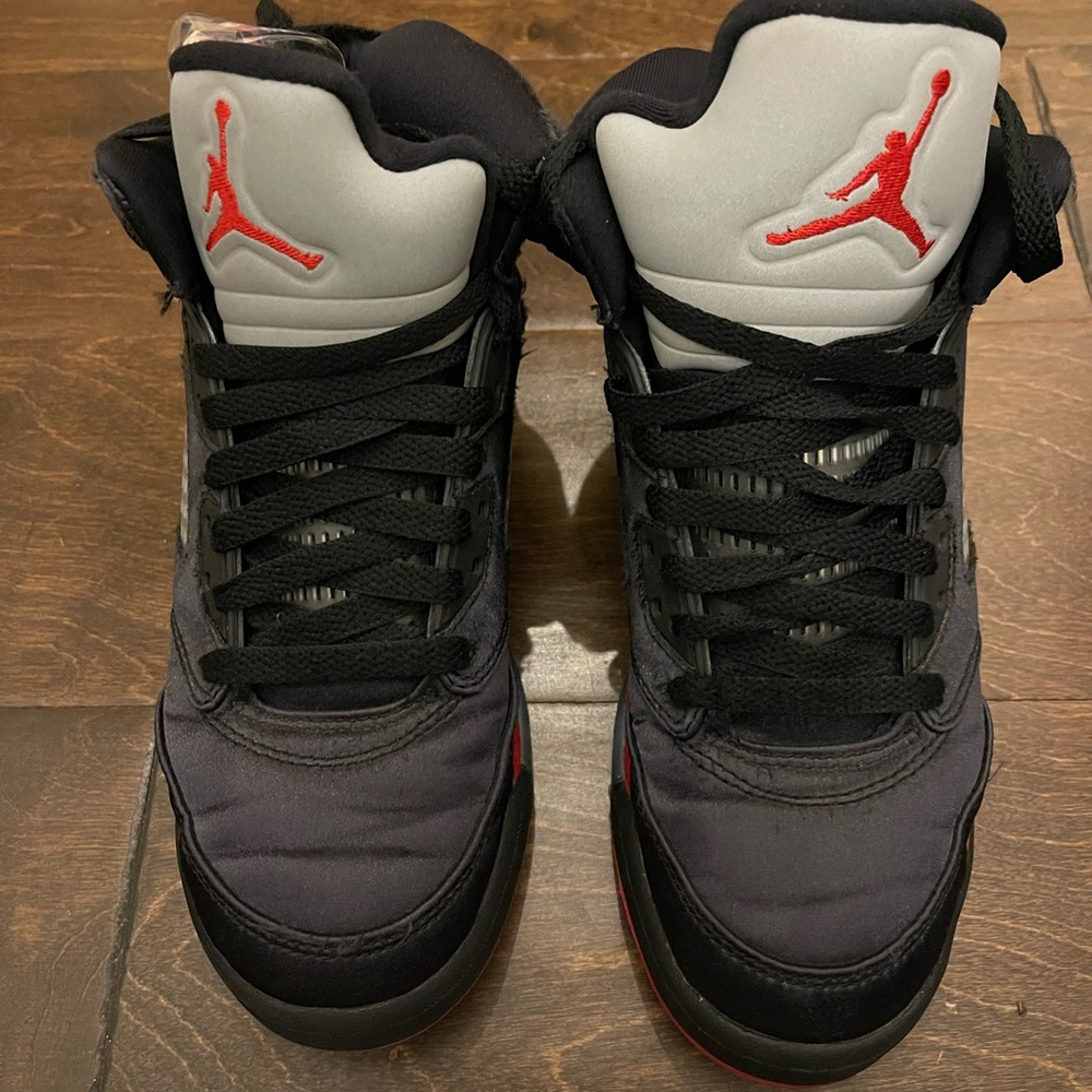 Jordan 5 Retro Satin Bred youth size 4.5 shoes sneakers